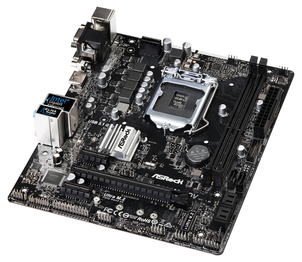 MOTHERBOARD ASROCK B360M-HDV