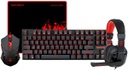 KIT 4 EN 1 REDRAGON K552-BB-2 / INCLUYE TECLADO KURAMA K552 + MOUSE M601 + AUDIFONO H101 + MOUSEPAD ARCHELON